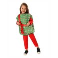 thumbnail image 4 of Conjunto de disfraces navideños para niños y niñas con caja de regalo de dulces navideños, 4 of 5