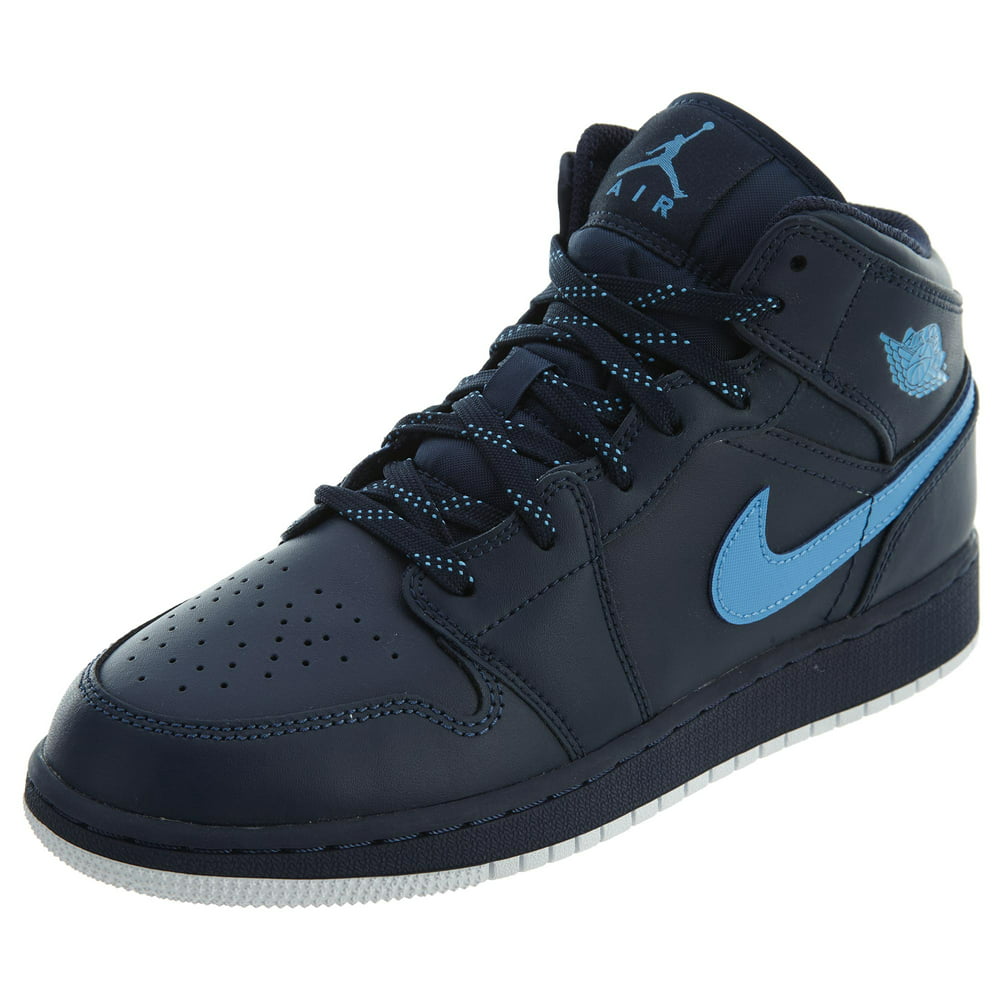 Jordan - Nike Jordan Kids Air Jordan 1 Mid BG Basketball Shoe - Walmart