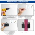 thumbnail image 3 of Mop Broom Holder, 6 PCS Mop Holder Wall Mounted Clips, Heavy Duty Mop Broom Bracket with Screws for Bathroom Kitchen Workroom Office Balcony, 3 of 4