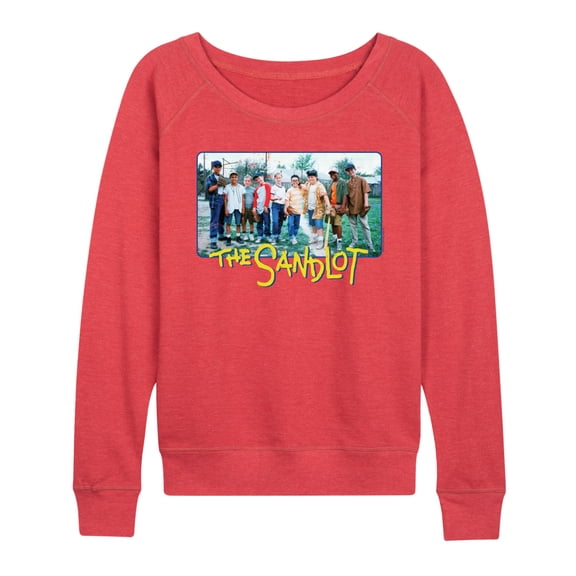 The Sandlot - Group - Women's French Terry Long Sleeve Pullover
