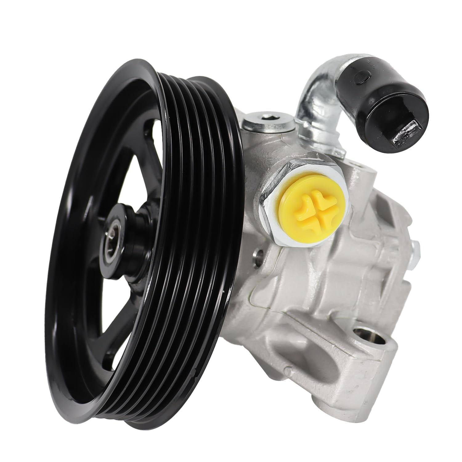 Detroit Axle - Power Steering Pump for Chevy Equinox Traverse GMC Enclave Saturn Outlook Vue Pontiac Torrent Power Steering Pump w/Pulley Replacement