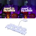 thumbnail image 2 of Cartel colgante YONGSHENG para puerta de Halloween iluminado con truco o trato, 2 of 3