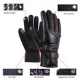 thumbnail image 3 of CHUANK Gants Chauffants Électriques USB pour Hommes et Femmes Hiver 3 Réglages Gants Chauffants Cuir PU Imperméables Écran Tactile Chauffe-Mains Ski Extérieur, 3 of 10