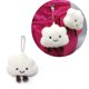 thumbnail image 2 of Soft Cloud Keychain Durable Craftsmanship Keyring Convenient Alloy Mobile Phone Accessory Pendant for Keys Bags Backpack White, 2 of 4