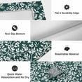 thumbnail image 5 of Dark Green Spring Floral Outdoor Rug 4x6 Ft, Non Slip Washable Area Rug, Farmhouse Flowers Elegant Pastoral Patio Rugs Carpet Runner, Large Floor Mat for Indoor/Outdoor Deck Porch Camping, 5 of 8