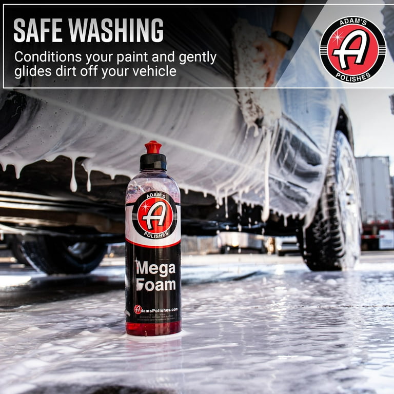 Adam's Mega Foam Shampoo, pH Neutral, High Detailing Suds, Foam