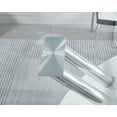 thumbnail image 6 of DreamBuck Stylish Dining Room Table, Luxury Glass Top Dining Table, Modern Design For Your House, White, 6 of 6