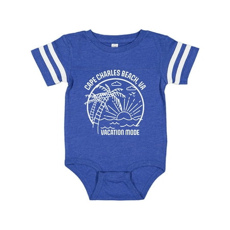 

Inktastic Summer Vacation Mode Cape Charles Beach Virginia Gift Baby Boy or Baby Girl Bodysuit