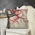 thumbnail image 2 of YINGXI Throw Pillow Covers, Decorative Japanese Cherry Tree Pillow Cover for Living Room Bedroom, Couch Sofa Chair Bed Pillow Cover Home Outdoor Pillowcase 22x22in, 2 of 5