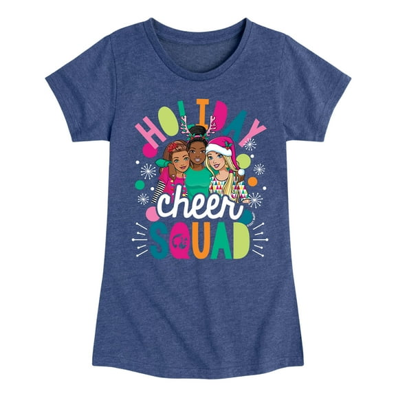 Barbie - Holiday Cheer Squad - Toddler And Youth Short Sleeve Graphic T-Shirt