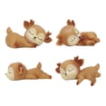 thumbnail image 1 of 4 Adornos De Cervatillo Encantadores, Decoración De Animales Durmientes De Silicona perfecl Figuras de ciervos Juguetes, 1 of 8