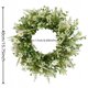 thumbnail image 3 of Corona Floral Artificial Primaveral para Puerta Principal con Hojas Verdes, Decoración Artesanal para Pared y Ventana, 40 cm, 3 of 7