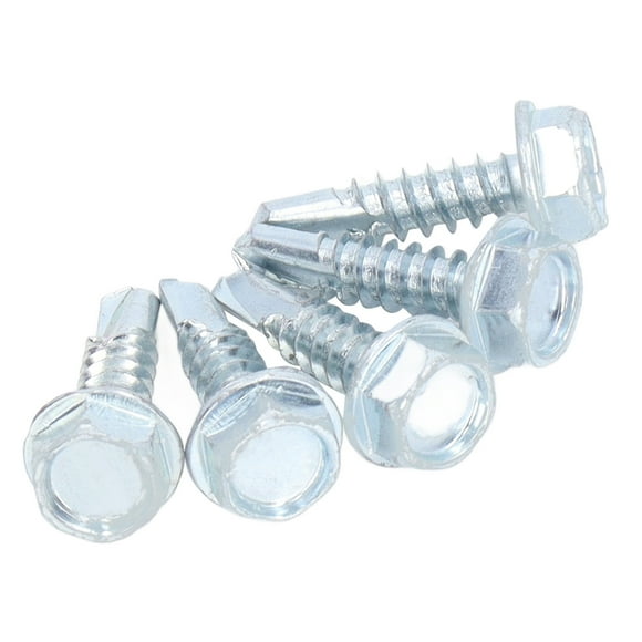 ANGGREK Self Drilling Screw, 250Pcs Sheet Metal Screws For Wood Work