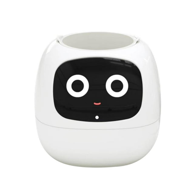 DOLITY Pot de Fleurs Intelligent Adorable Appareil Intelligent pour Décoration Intérieure Salon Blanc