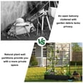 thumbnail image 6 of ANPOO Metal Raised Garden Bed with Trellis, 70.9"x47.2"x12" Outdoor Planter Box with Drainage Holes, Black Privacy Screen for Climbing Plants, Patio & Balcony, 6 of 8