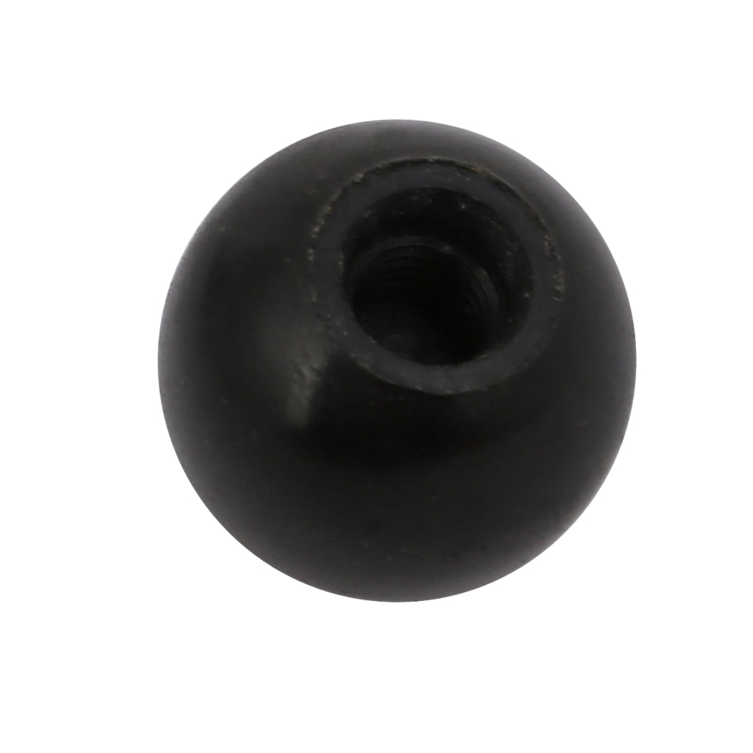 16mm Dia M5 Female Threaded Plastic Round Handle Ball Knob Black