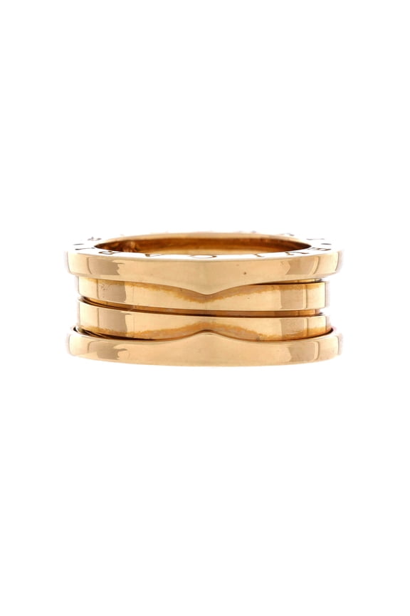 Pre-Owned B.Zero1 Three Band Ring 18K Yellow Gold By Rebag