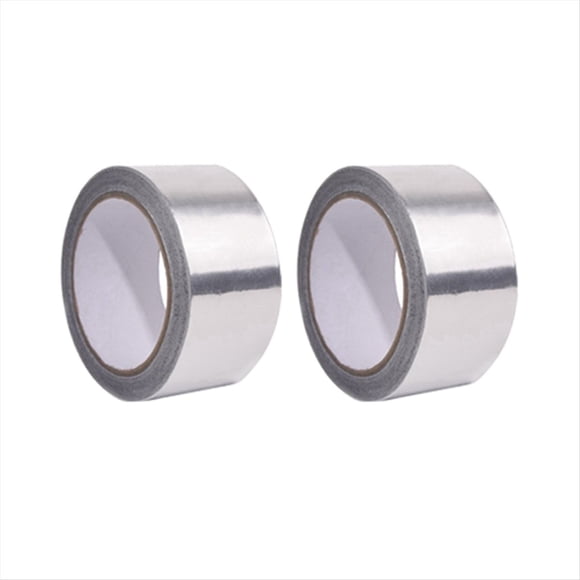 Cinta de Papel de Aluminio de Guía Única, Sellado de Tuberías Resistente A Altas Temperaturas, Cinta Retardante de Llama, Aislamiento de Papel de Aluminio