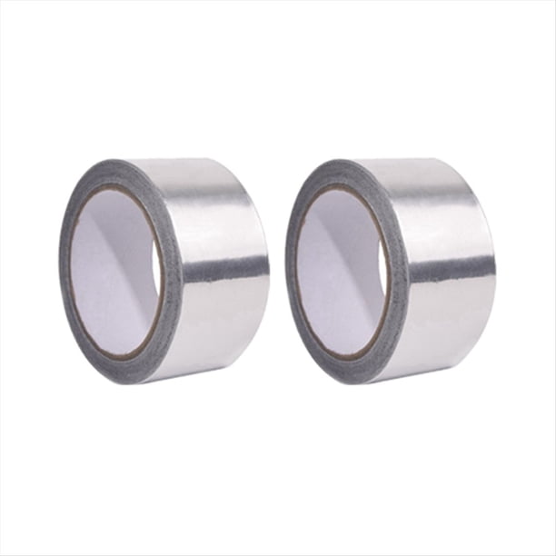 Cinta de Papel de Aluminio de Guía Única, Sellado de Tuberías Resistente A Altas Temperaturas, Cinta Retardante de Llama, Aislamiento de Papel de Aluminio