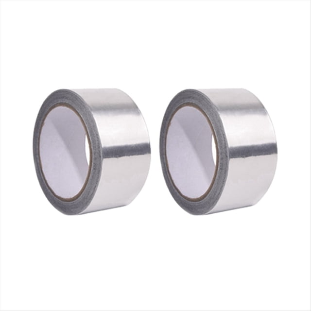 Cinta de Papel de Aluminio de Guía Única, Sellado de Tuberías Resistente A Altas Temperaturas, Cinta Retardante de Llama, Aislamiento de Papel de Aluminio