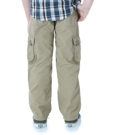 Wrangler - Boys' Belted Fashion Cargo Pants - Walmart.com