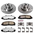 thumbnail image 3 of PowerStop Front Z36 Truck & Tow Carbon-Fiber Ceramic Brake Pad and Drilled and Slotted Rotor Kit Fits: FORD Select Models K1863-36, 3 of 9