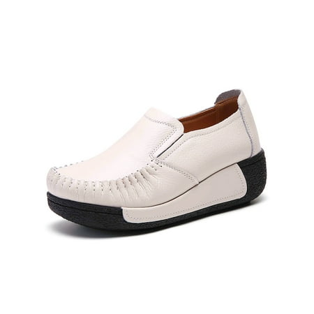 

Audeban Loafers for Women Classic Loafers Casual Slip-On Boat Shoes Comfort Walking Moccasins Soft Sole Shoes