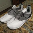 thumbnail image 1 of Adi - das Adicross Bounce 2 Spikeless Golf Shoes F35409 White Gray Men's Sz 8, 1 of 6