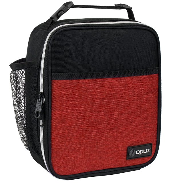 Lonchera Premium Aislada Opux Heather Rojo para Adultos