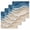Blue, variant on Blue Beach Coastal Dish Towels Set, Waffle Weave Kitchen Towels 4 Pieces, Nautical Seaside Ocean Beige Microfiber Hair Face Bath Tea Towel Absorbent Quick Drying Cleaning Dish Cloths 12"x12"