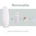 thumbnail image 2 of Raindrops  4 Pcs Empty Sub Bottle Travel Cosmetics Small Container White, 2 of 8