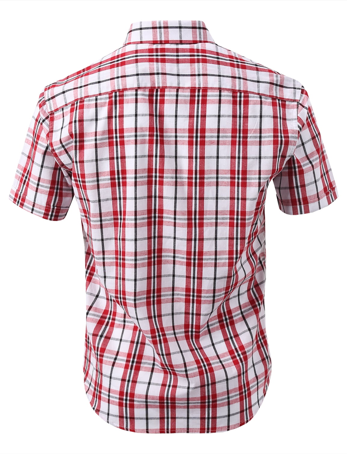 WSPLYSPJY Mens Slim Oxford Casual Long Sleeve Solid Button Front Shirts