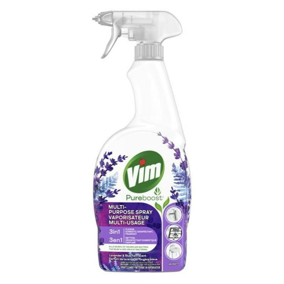 Vim Aroma & Shine Spray multi-usages Lavande et Fougère Bleue 700 ml