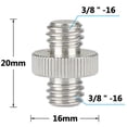 thumbnail image 4 of CAMVATE 1/4" & 3/8" Thread Screw Bolt Mixture Set for DSLR Camera Cage Rig & Accessories Assembly, 20 Pieces, 4 of 5