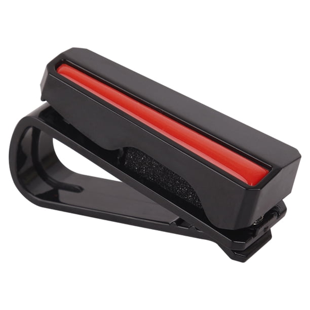 Bolígrafo para gafas, buen repuesto, ligero, de alta fiabilidad, con clip para gafas de sol. rojo