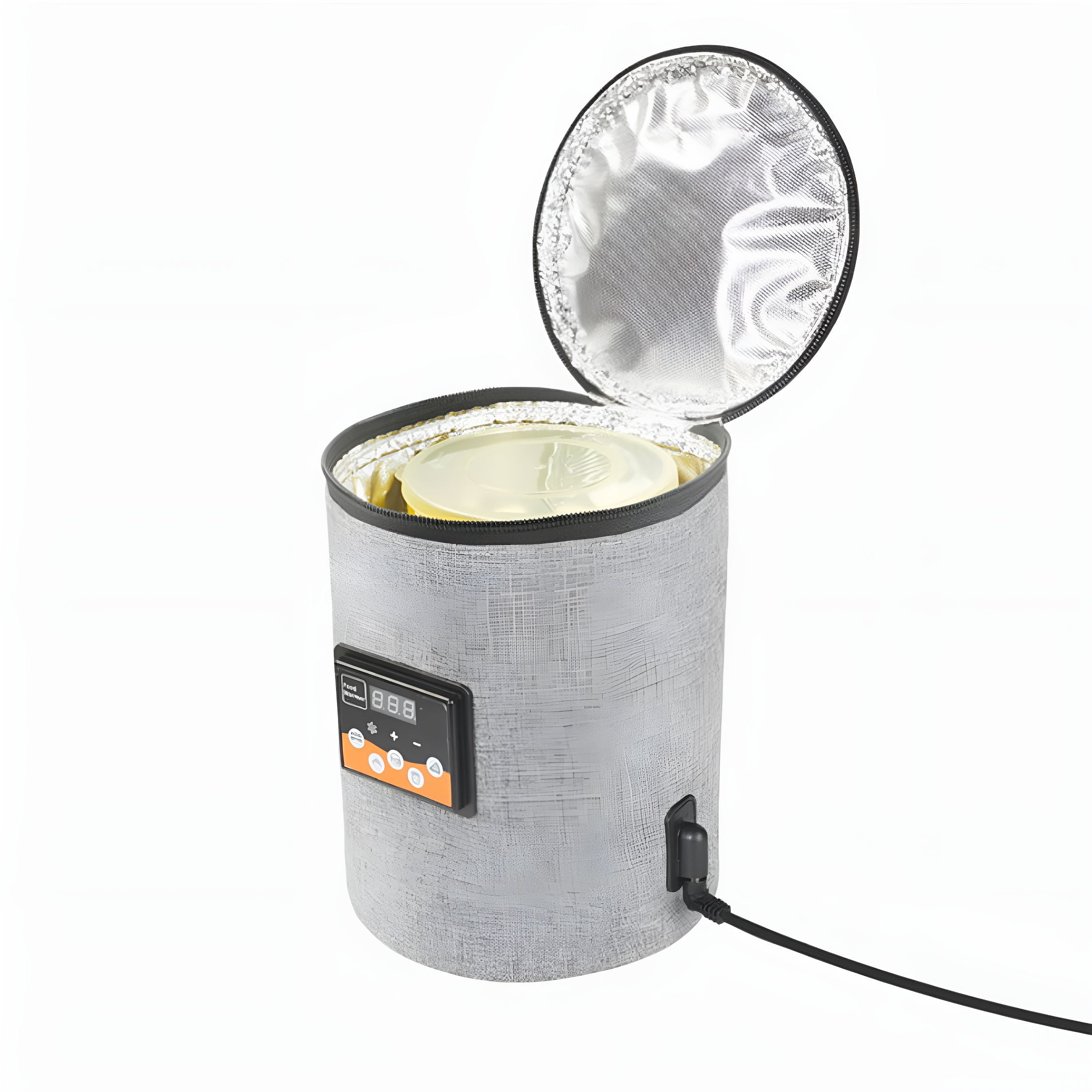 HIBIBUD Car Portable Baby Bottle Warmer Travel Outdoor Cup Warmer Heater Insulation Bag
