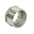thumbnail image 4 of Megairon 1-1/2"" macho NPT a 1"" hembra NPT hembra reductor/buje reductor adaptador de montaje de tubería de acero inoxidable SS 304 buje hexagonal, 4 of 5