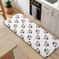 thumbnail image 5 of White Cow Flip Pattern Kitchen Rug Mat,Kitchen Runner Rugs Non Skid Washable,Decorative Kitchen Floor Mats for Kitchen,Sink,Laundry,17"x47.2", 5 of 7