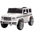 thumbnail image 1 of Aosom Mercedes-Benz G500 Licensed 12V Electric Car for Kids, White, 1 of 10