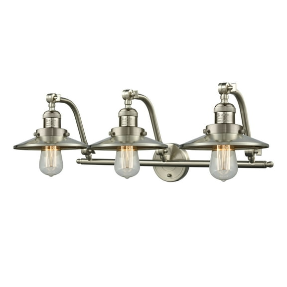 Innovations Lighting 515-3W Railroad Railroad 3 Light 28" Wide Bathroom Vanity Light -