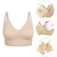thumbnail image 2 of Women's Plus Size Nursing Bra Support Nursing Sports Bra Cotton Breastfeeding Maternity Bras, 2 of 8