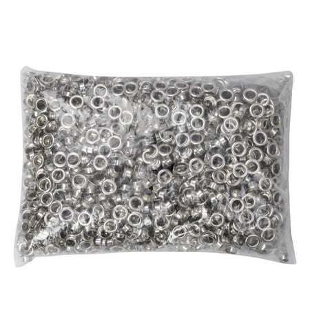 

CAIKUITONRON 2000pc #0 Nickel Grommets
