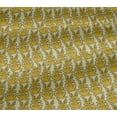 thumbnail image 5 of oneOone Viscose Jersey Fabric Rabbit Block Print Fabric BTY 60 Inch Wide, 5 of 5
