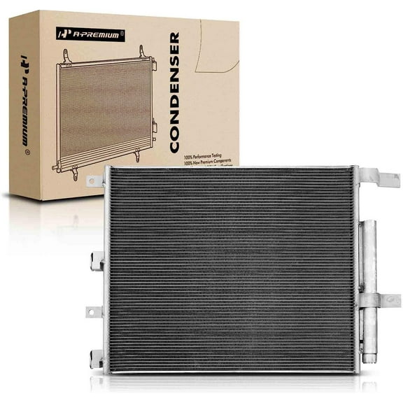 A-Premium Air Conditioning A/C Condenser Compatible with Ram 2500 3500 2013-2018 L6 6.7L, Replace# 52014736AA