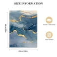 thumbnail image 2 of Awypu LyeArtork  Navy Blue and Gold Abstract Marble Canvas Wall Art Decoration Canvas Modern Watercolor Painting Fluid Ink Panitroom Decor for Bedroom Living Room Office Dining Room Home, 2 of 5