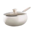 thumbnail image 3 of jifeng Frying Pan Nonstick Cooker Cooking Pot Soup Pot for Soup Breakfast Vegetable 28cm, 3 of 7