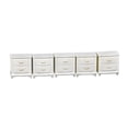 thumbnail image 2 of kusrkot 5Pcs Dolls House Miniatures Handmade Bed Table Nightstand Cupboard with Drawers,, 2 of 6