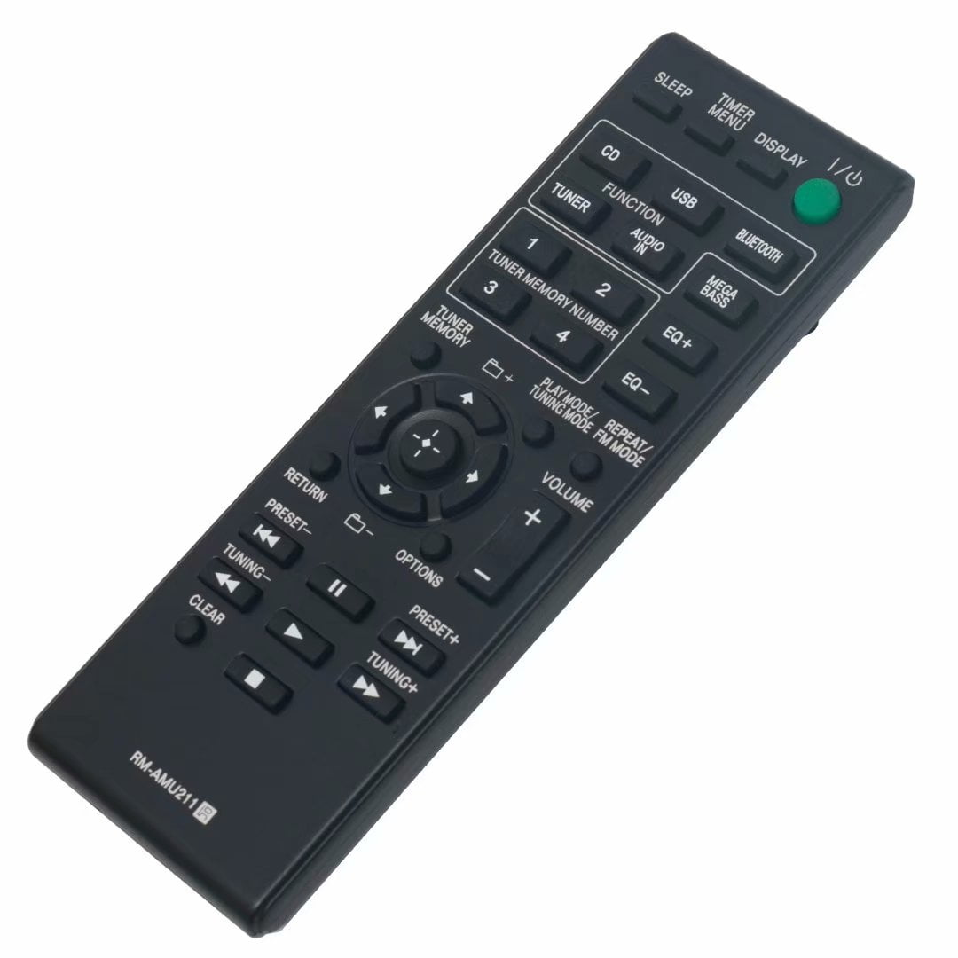 New Remote Replacement RM-AMU211 For Sony Hi-Fi HCD-ECL77BT HCD-ECL99BT ...