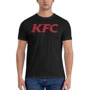 Kfc Logo MenS Basic Short Sleeve T-Shirt Vogue Black Small