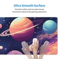thumbnail image 4 of Sikiie Planet Pastel Galaxy Mouse Pad, 16x29.5 Mousepad Desk Mat in Anti-Slip Rubber Mousepads Mat for Game Office Laptop Computer, 4 of 8